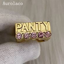 AurolaCo Custom Name Rings Gold Personality Hip Hop Ring Women Fashion Punk Letter Ring Gifts 2024 - buy cheap