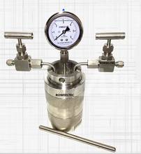 Hydrothermal Synthesis Autoclave Reactor with PTFE Chamber  100ml  6Mpa  with gas inlet & outlet gauge 2024 - buy cheap