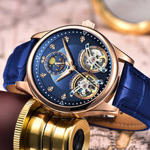 LIGE Men's watches Mens Watches top brand luxury Automatic mechanical sport watch men wirstwatch Tourbillon Reloj hombres 2020 2024 - buy cheap