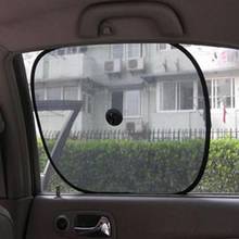 1 Pair Black Mesh Car Side Rear Window Sun Shade Cover Visor Shield Screen 2024 - buy cheap