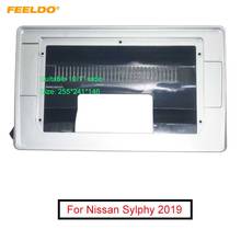 FEELDO-Adaptador de marco de Audio para coche, Kit de marco de Panel de ajuste de salpicadero, pantalla grande de 9 pulgadas, 2Din, para Nissan Sylphy 2024 - compra barato