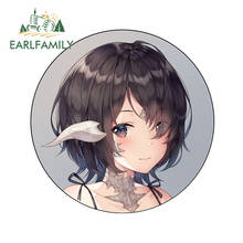 EARLFAMILY-pegatinas de vinilo para Final Fantasy, calcomanía 3D de dibujos animados para refrigerador, aire acondicionado, decoración impermeable, 13x13cm 2024 - compra barato