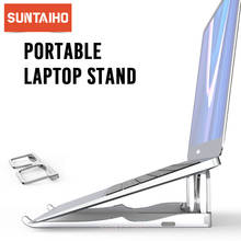 Suntaiho-soporte para portátil, accesorio plegable de aleación de aluminio para MacBook Air Pro, de 10-15,6 pulgadas 2024 - compra barato