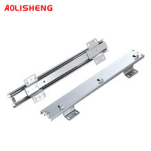 AOLISHENG Bottom Installation Hidden Slide Cabinets Pull Basket Slide Rail Furniture Hardware 2024 - buy cheap