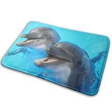 Dolphins Mask Iii From Popping Masks! Mat Rug Carpet Anti-Slip Bedroom Entrance Door Mat Meme Sea Cute Cat Protect Lock Down 2024 - buy cheap