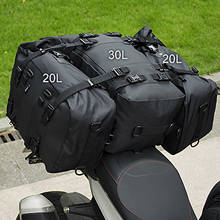 Motorcycle Luggage Pack Multiple Purposes Tail Pack Backpack Motorbike Waterproof Rear Gear Bag Rear Gear Bag For Rafting Fish 2024 - buy cheap