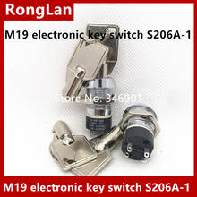 Interruptor de llave electrónica, interruptor de dos tramos M19, S206A-1 original y auténtico, 20 unids/lote, Taiwán Kim tae-llave para cerradura electrónica 2024 - compra barato