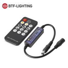 Controlador de tira de luces LED RF, 14 teclas/21 teclas/28 teclas, para 5050, Color único/RGB/RGBW, 4 pines/5 pines, DC5-24V 2024 - compra barato