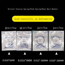Dientes de resorte de ortodoncia Dental, par de torsión único frontal Niti, herramientas dentales de titanio para abrir/cerrar 2024 - compra barato