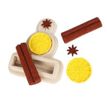 Winter Spices  Molds Fondant Cake Decorating Tools Silicone Molds Sugarcrafts Chocolate Baking Tools for Cakes Gumpaste Form 2024 - buy cheap