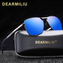 DEARMILIU-gafas de sol cuadradas para hombre y mujer, lentes polarizadas con protección UV400, accesorios de marca, V2462 2024 - compra barato