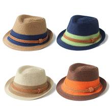 Chapéu para crianças de 2 a 6 anos, chapéu de verão para crianças, chapéu de palha respirável, chapéu de praia, chapéu de sol para meninos e meninas 2024 - compre barato