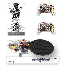 King's Heart Style Xbox Series S, pegatina de piel para consola y 2 controladores, calcomanía de vinilo, pieles protectoras, estilo 1 2024 - compra barato