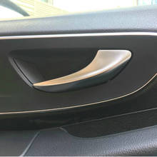 Manija cromada para puerta de coche, Panel de cristal para ventana, reposabrazos, interruptor de elevación, Marco para Mercedes Benz Vito W447 2017 2018 2019 2024 - compra barato