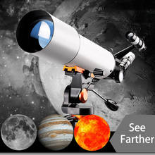 Professional Astronomical Telescope For Space Star View Moon Camera Large Objective Zoom Night Vision HD BAK4 FMC Camping 2024 - buy cheap