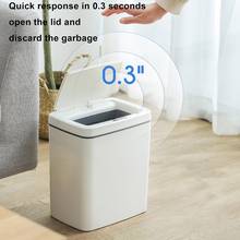 16L Intelligent Trash Can Automatic Sensor Dustbin Sensor Electric Waste Bin Home Rubbish Can For Kitchen Bathroom Garbage 2024 - buy cheap