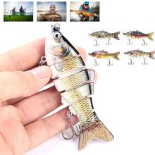 Multi Holiday Bait Durable Artificial ABS 4 Colors 6 Section Ocean RiversLake Fishing Tackle Fishing Baits Fish Hook Seawater 2024 - buy cheap