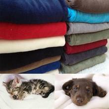 Теплый коврик для животных с принтом большой лапы для собак, кошек, щенков, мягкое Флисовое одеяло, подушка для кровати 2024 - купить недорого