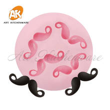 New Arrival Moustache Shape Silicone Cake Molds for Cake Decorating Fondant Tool Baking & Pastry Tools 2024 - buy cheap