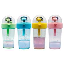 Juego de baloncesto creativo para niños, botella de agua a prueba de fugas, vaso para beber, contenedor de agua de viaje al aire libre, juguete interesante, 420ml 2024 - compra barato