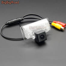 BigBigRoad Автомобильная беспроводная камера заднего вида для парковки CCD HD цветное изображение для Nissan Almera G15 Sentra B17 Sylphy G11 2005-2012 2024 - купить недорого