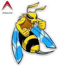 Aliauto Funny Car Sticker A Ferocious Bee Decal Accessories PVC Cover Scratches for Volkswagen Polo BMW Audi Toyota,16cm*14cm 2024 - buy cheap