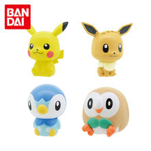 Bandai Genuine Gashapon Series Pokemon Pikachu Eevee Doll Toy Kids Gifts 2024 - buy cheap