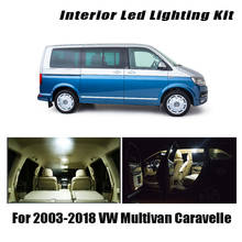 Kit de iluminação led para veículos volkswagen, multivan, caravelle mk5 mk6 t5 t6 2005-2011 2003 2016, 2017, caminhão, interior 2024 - compre barato