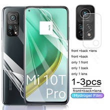 Mi 10T Pro Soft screen protector for xiaomi mi 10t pro case lens glass hydrogel xiomi 10t mi10 t pro film mi10tpro mi10t lite 2024 - buy cheap