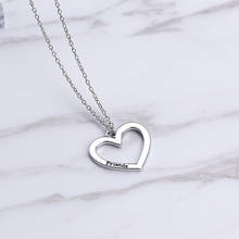 3 Pcs/set Heart Pendant Necklace Broken Three Best Friend Forever Necklace for Women Jewelry Fashion Necklaces Female Gothic 2024 - buy cheap