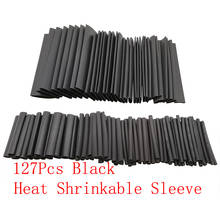 127Pcs/Set Heat Shrink Tubing Assortment Electrical Wire Wrap Cable Heat Shrinking Sleeving Tube Krimpkous Sleeve Shrinkage 2:1 2024 - buy cheap