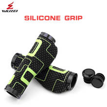 WUZEI Mountain Bike Grips Ergonomic Bike Bike Grip Bilateral Locking Anti-skid Deformation Mountain Bicycle Grips Cover 2024 - buy cheap