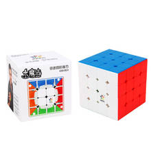 Yuxin Little Magic M 4x4x4 cube Little Magic 4x4 Magnetic Magic Speed Cube yuxin Little Magic 4x4x4 cubo magic puzzle cube toys 2024 - buy cheap