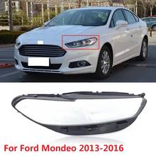 CAPQX 1 Uds para Ford Mondeo 2013-2016, faro delantero, cubierta de lámpara, pantalla de lámpara, impermeable, cabeza brillante, cubierta de pantalla 2024 - compra barato