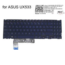 Teclado retroiluminado belga para ASUS ZenBook 15 UX533, teclado para ordenador portátil 0KN1 621BE16 621BG1, UX533FN UX533FD BG BE 2024 - compra barato
