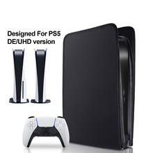 Black DustProof Cover For PS5 Console Soft Dust Proof Cover Waterproof Sleeve Protective Case For Sony PlayStation5 Game Console 2024 - buy cheap