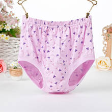 Middle-Aged And Elderly Women's Underwear Large Size Panties 100% Pure Cotton Comfortable Soft High Waist Panties Male Briefs 2024 - buy cheap