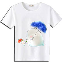 Tonari no Totoro Casual Cotton Short Sleeve T-Shirt Tee T Shirt 2024 - buy cheap