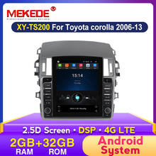 Mekede-central multimídia automotiva para toyota corolla e140/9.7 2007-2014, 2din, 150 polegadas, android, wi-fi, rádio automotivo, navegação gps, reprodutor de multimídia e vídeo 2024 - compre barato