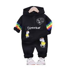 Spring Autumn Baby Boys Clothing Set Fashion Roinbaw Style Tops+pants 2pcs For 1-4Y  Kids Boys Tracksuit Boys Sports Set 2024 - buy cheap