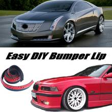 Bumper Lip Deflector Lips For Cadillac ELR 2014 2015 Front Spoiler Skirt For Car Tuning / Body Kit / Strip 2024 - buy cheap
