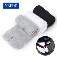 YBFDO Fashion Men Women Japanese Kimono Flip Flop Sandal Split Unisex Kimono Flip Flop Sandal Split Two Toe Sock 2024 - buy cheap