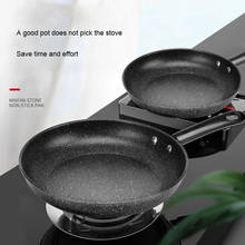 Rice Stone Frying Pan Non-stick Frying Wok with Anti-Scalding Handle 22/26/28cm Stir-fry Iron Pot Cooking Pot Kitchen Pots 2024 - buy cheap