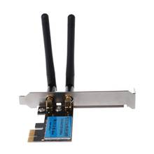 Tarjeta de red inalámbrica PCI-E de 1200Mbps, adaptador de doble banda de 2,4 GHz/5GHZ, PCI Express, tarjeta WIFI, WLAN, con antenas para ordenador PC, Acce 2024 - compra barato