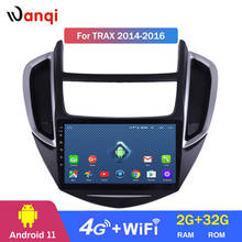 4G Lte 9 inch Android car dvd multimedia player system For Chevrolet Trax 2014 2015 2016 vehicle cd radio video gps navigation 2024 - buy cheap