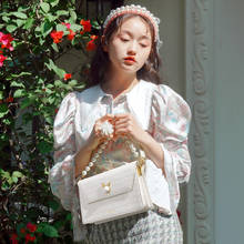 Женская сумочка Just Star, Корейская сумка из крокодилового жемчуга на одно плечо, 2021 г. 2024 - купить недорого