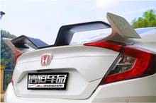 ABS Paint Car Rear Wing Trunk Lip Spoilers Fits For Honda Civic 4 door sedan 2016 2017 2018 2024 - buy cheap