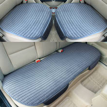 Защитные накидки на сиденья автомобиля, 3 шт., накидки из Флокированной ткани для передних и задних сидений, не скользящие, универсальный размер, сохраняющие тепло зимой 2024 - купить недорого