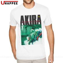 Personalised Akira Tees Men's Design Your Own Short Sleeved Heavy Cotton Crew T Shirt 2024 - buy cheap