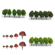 Set of 20 Railway Scenery Model Tree 1/100 Scale Wargame Landscape Layout 2022 - buy cheap